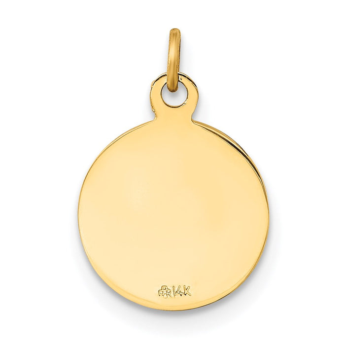 Million Charms 14K Yellow Gold Themed Confirmation Charm