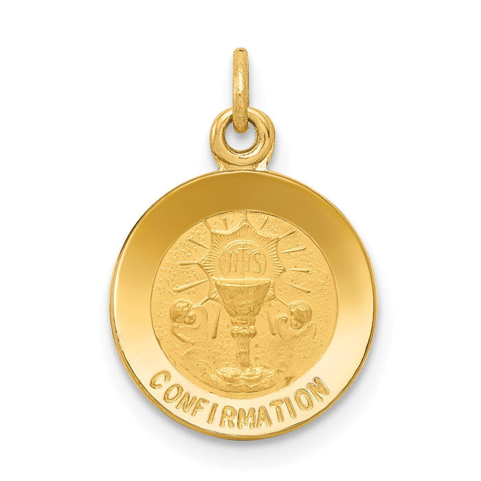 Million Charms 14K Yellow Gold Themed Confirmation Charm