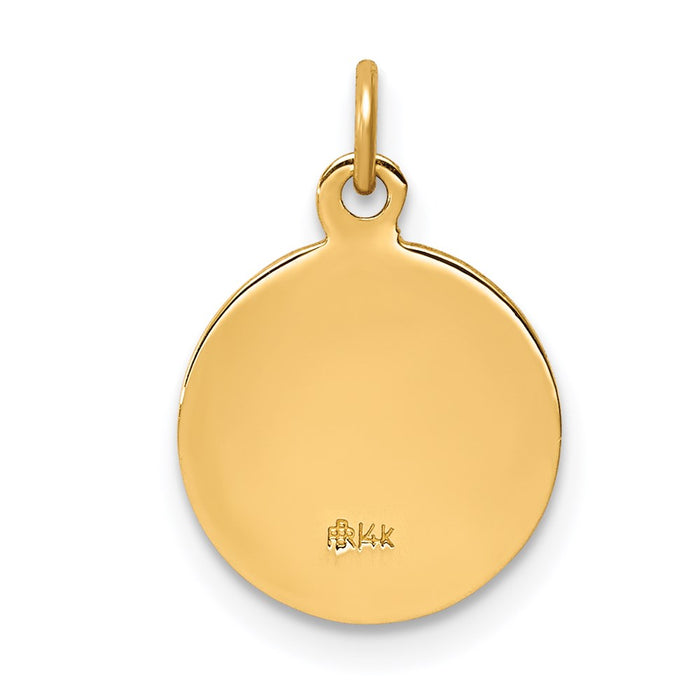 Million Charms 14K Yellow Gold Themed Confirmation Charm