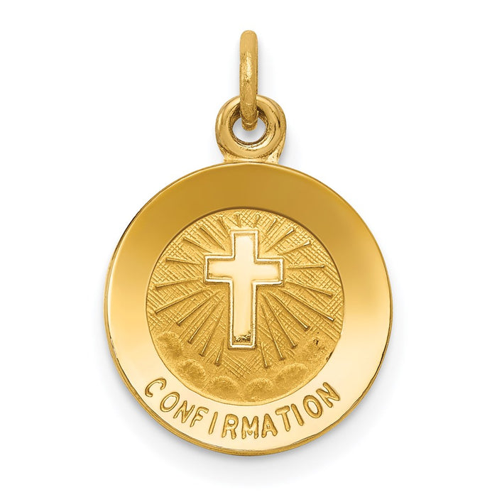 Million Charms 14K Yellow Gold Themed Confirmation Charm