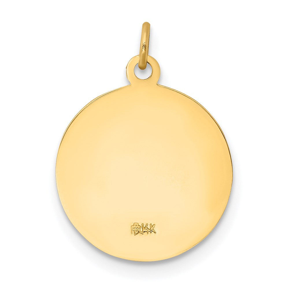 Million Charms 14K Yellow Gold Themed First Religious Holy Communion Charm