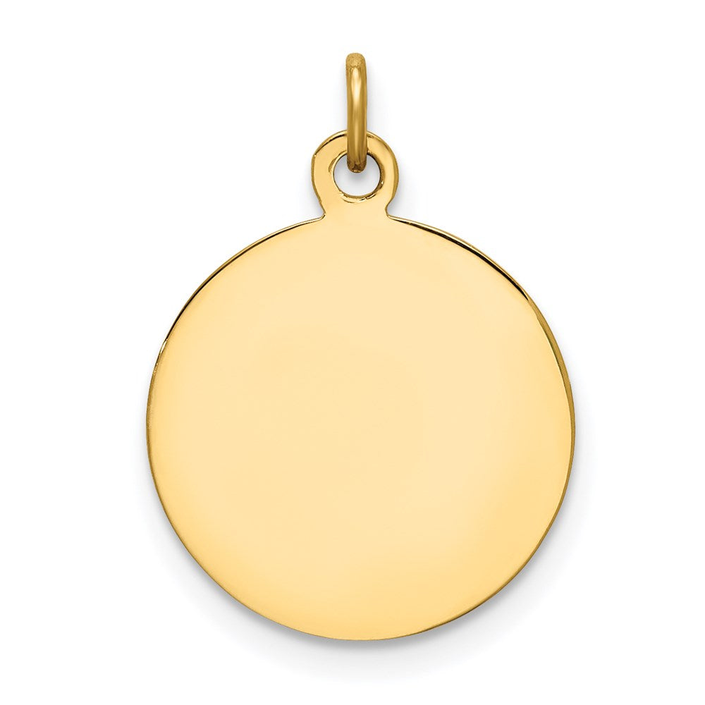 Million Charms 14K Yellow Gold Themed Religious Saint Paul Medal Charm