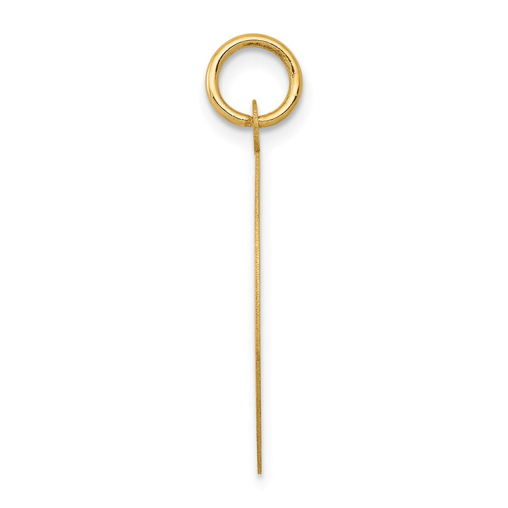 Million Charms 14K Yellow Gold Themed Religious Saint George Medal Charm