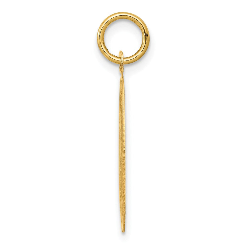 Million Charms 14K Yellow Gold Themed Religious Saint Jude Thaddeus Charm