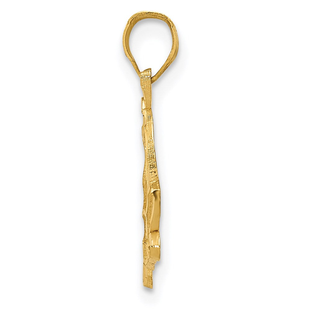Million Charms 14K Yellow Gold Themed Bells Pendant